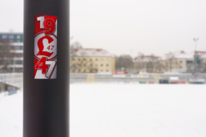 Wintereinbruch in der HOWOGE-Arena "Hans Zoschke".